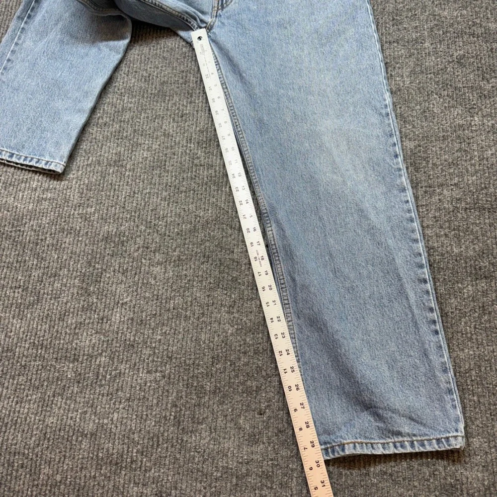 Levi's 505 38x30 Regular‎ Fit Straight Leg Jeans Light Wash Classic Denim